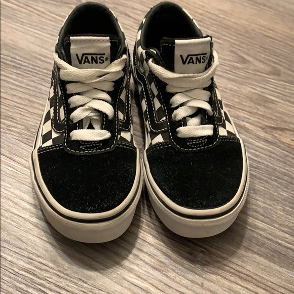 girls vans size 11